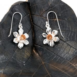 daffodil earrings rose gs