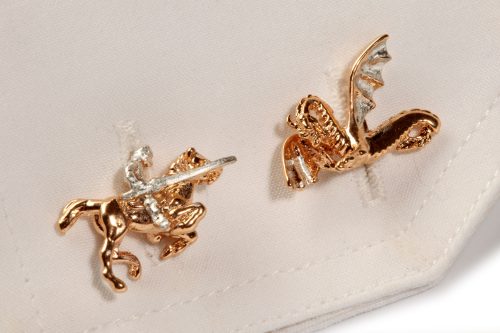 George and the Dragon Cufflinks GS 2