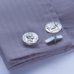 Roman Coin - Brutus and the Ides of March Cufflinks SS