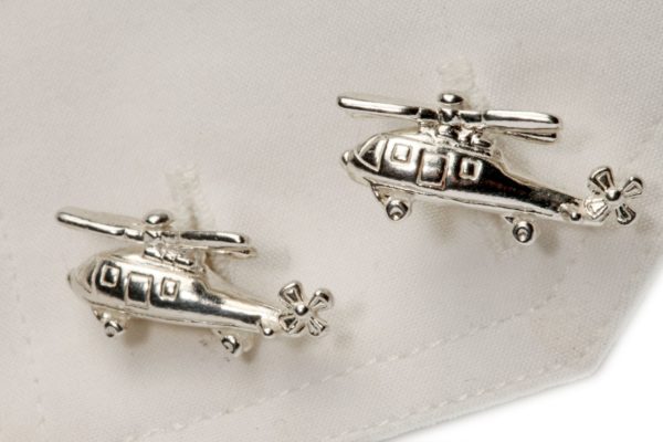 Helicopter Cufflinks SS