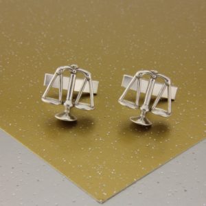 Scales of Justice Cufflinks SS