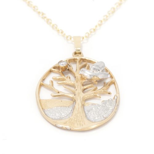 Tree of Life in Solid Gold