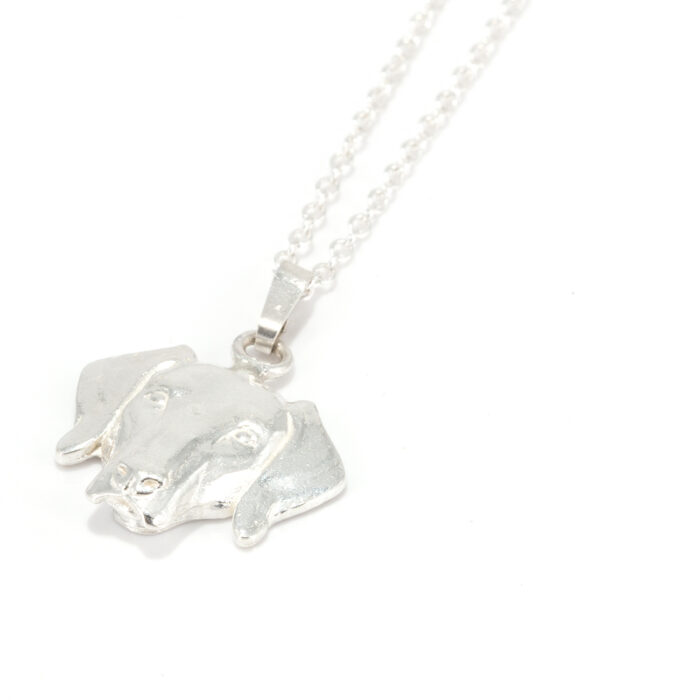 Weimarana Pendant in Sterling Silver