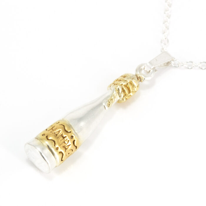 Champagne Bottle Pendant - Image 2