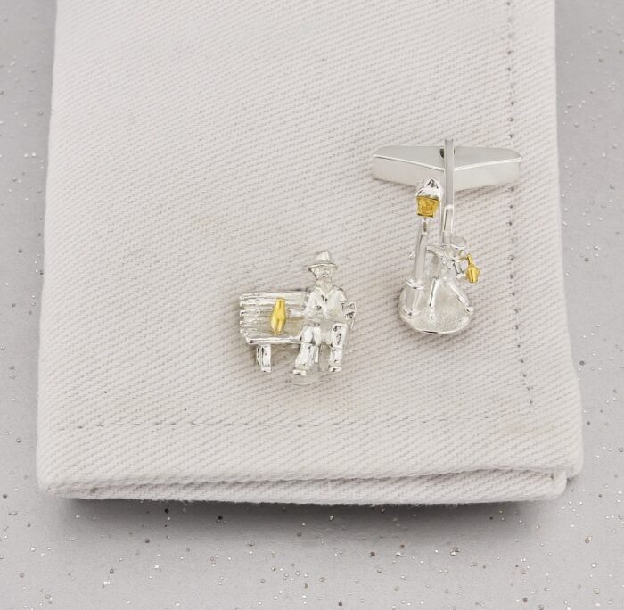 Drinking in the Park Cufflinks