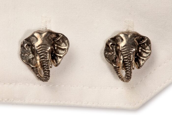 Elephant Head Cufflinks
