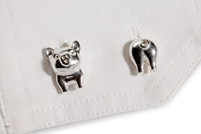 Pig Cufflinks