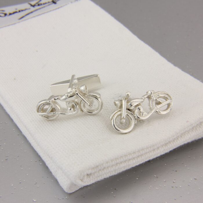 Vintage Motorbike Cufflinks